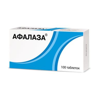 Afalaza 6 mg + 6 mg — packaging