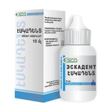 Эскадент Зубные — упаковка