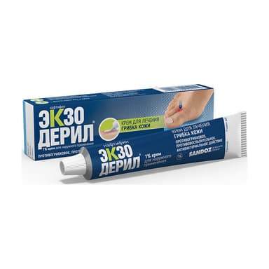 Экзодерил 10 мг/г — упаковка