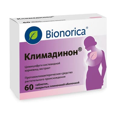 Климадинон 2,8 мг — упаковка