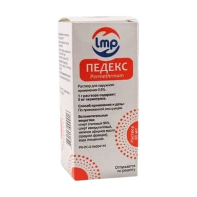 Педекс 5 мг/г — упаковка