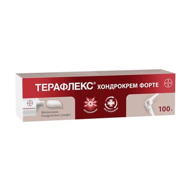 Терафлекс Хондрокрем Форте 50 мг/г + 10 мг/г — упаковка